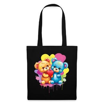 Love is a Bear Necessity - Tote Bag - black - Front