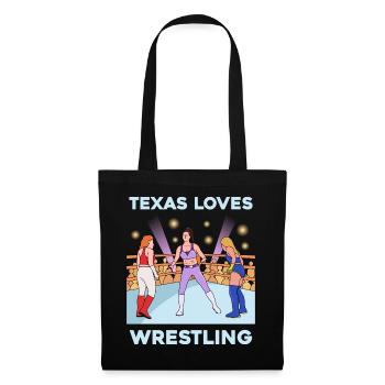 Conception de lutte au Texas pour les fiers fans du Texas - Sac en tissu - noir - Devant