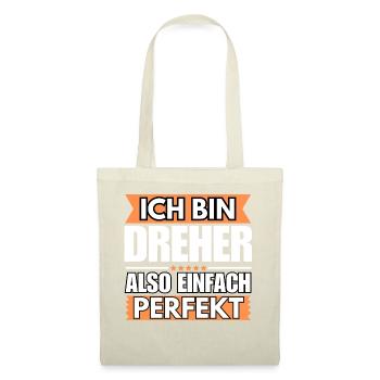 Einfach ein Perfekter Dreher - Stoffbeutel - Natur - Vorne