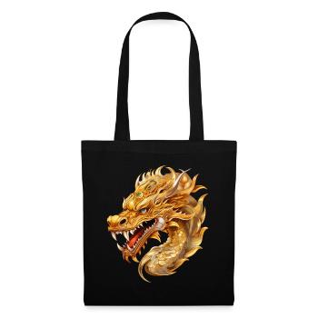 Dragon Fantasy Magic Mysticism Mythology Creature - Tote Bag - black - Front