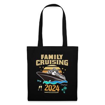 Family Cruising 2024 - Tote Bag - black - Front