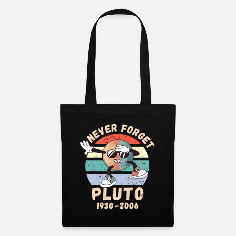 Pluto nie vergessen 1930 - 2006 - Stoffbeutel - Schwarz