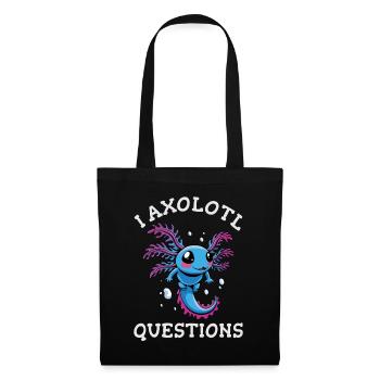 I axolotl questions - Tote Bag - black - Front
