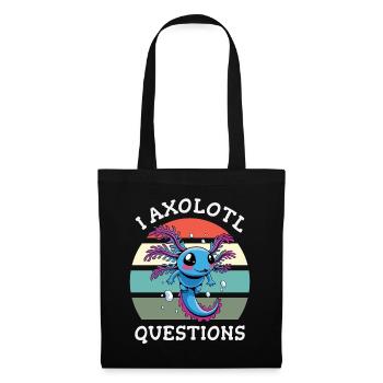 I axolotl questions - Tote Bag - black - Front