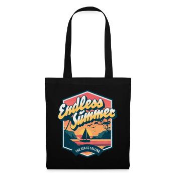 Endless summer / The sea is calling - Tote Bag - black - Front