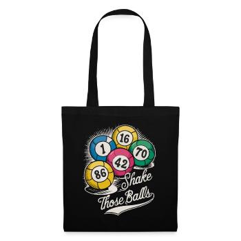 Shake those balls - Tote Bag - black - Front