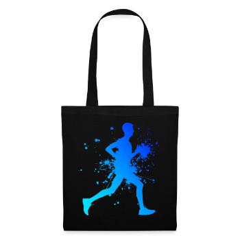 Jogging Femme Jogging Cross Country Running - Sac en tissu - noir - Devant
