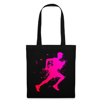 Jogging Running Jogging Running Men's Running - Tote Bag - black - Front