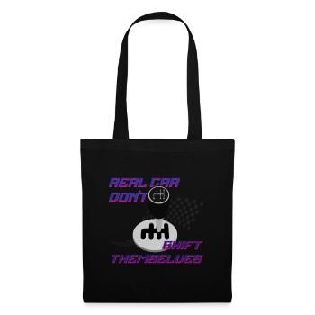 Real Car Shift Themes - Stoffbeutel - Schwarz - Vorne