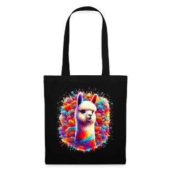 Alpaga - Sac en tissu - noir - Devant