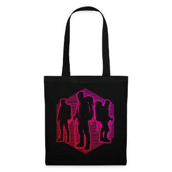 Escalade de bloc Grimpeuse Escalade Femmes - Sac en tissu - noir - Devant