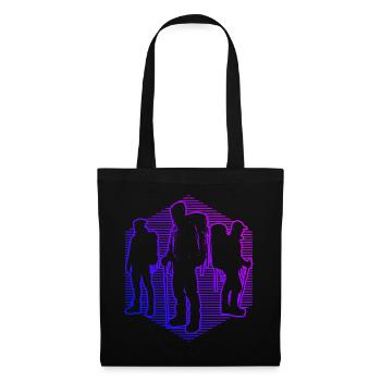 Escalade Femmes Hommes Escalade Grimpeur de bloc - Sac en tissu - noir - Devant