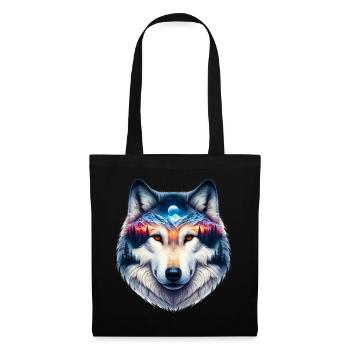 Wolf - Tote Bag - black - Front