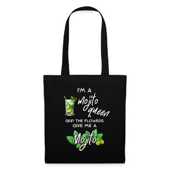 Reine Mojito - Sac en tissu - noir - Devant