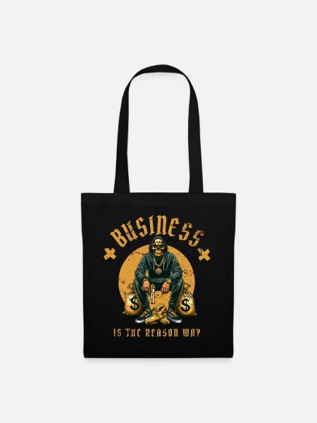 Vie de gangster - Sac en tissu - noir