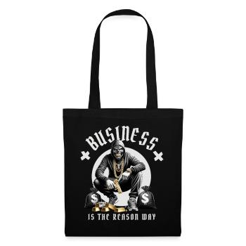 Vie de gangster - Sac en tissu - noir - Devant