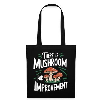 Mushroom Mushrooms Funghi Mushroom - Tote Bag - black - Front