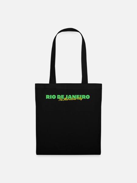 Rio de Janeiro Marvelous City - Tote Bag - black