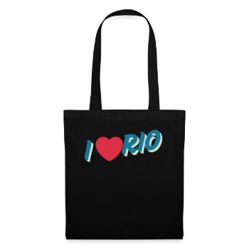 I Love Rio City Spirit - Tote Bag - black - Front