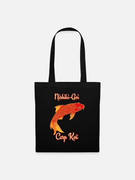 Nishiki-Goi Carp Koi - Tote Bag - black