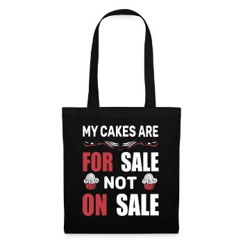Baker Cakes For Sale not On Sale - Tote Bag - black - Front
