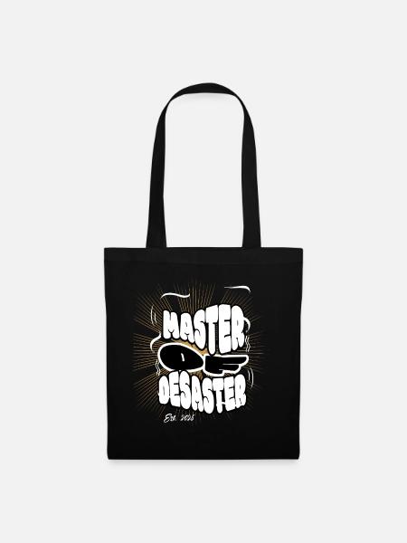 Master of Desaster - Stoffbeutel - Schwarz