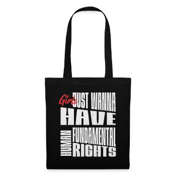 Fundamental Women's Rights Shirt - Tote Bag - black - Front