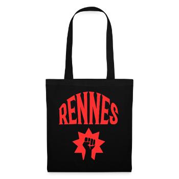 Rennes - Stoffbeutel - Schwarz - Vorne