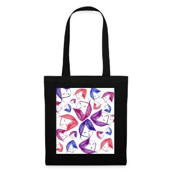 Repetitive Thinking Cycle Portrait - Tote Bag - black - Front