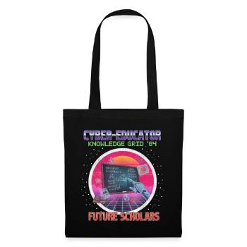 Cyber Teacher - Tote Bag - black - Front