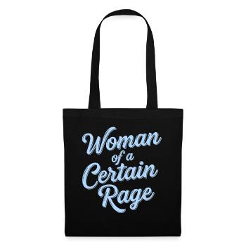 Woman of a Certain Rage Shirt Sticker for Women - Tote Bag - black - Front