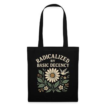 Basic Decency Statement for Do-Gooders - Tote Bag - black - Front