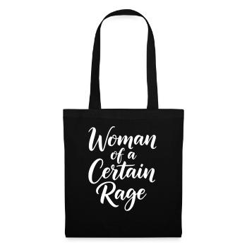 Woman of a Certain Rage Gift for Strong Women - Tote Bag - black - Front