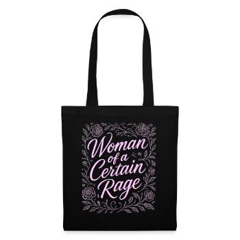 Woman of a Certain Rage Design Pink - Tote Bag - black - Front