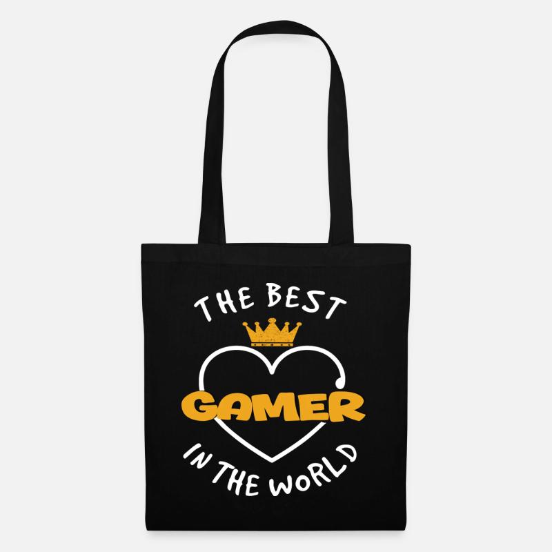 Gamer  - Stoffbeutel - Schwarz