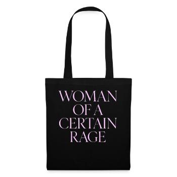Woman Of A Certain Rage T-Shirt Pink Elegant - Tote Bag - black - Front