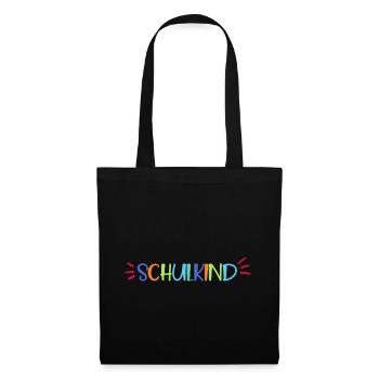Schulkind - Stoffbeutel - Schwarz - Vorne