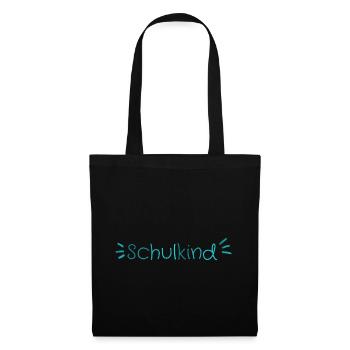 Schulkind - Stoffbeutel - Schwarz - Vorne