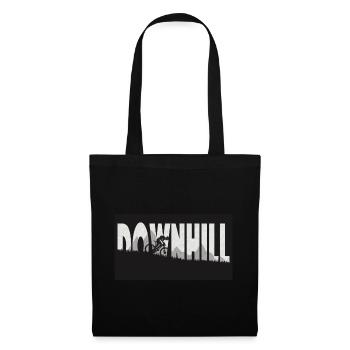 MTB downhill - Tote Bag - black - Front