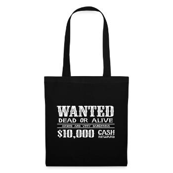 wanted 2 - Sac en tissu - noir - Devant