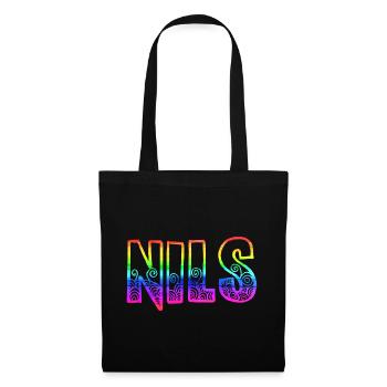 nils rs rainbow - Tote Bag - black - Front