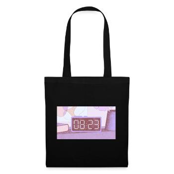 Time – 8:23 - Tote Bag - black - Front