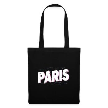 Paris France City Writing Home Love - Tote Bag - black - Front