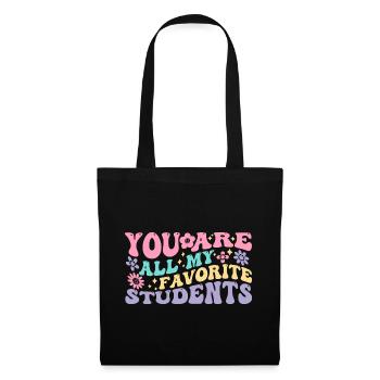 Ce sont tous mes étudiants préférés - Sac en tissu - noir - Devant