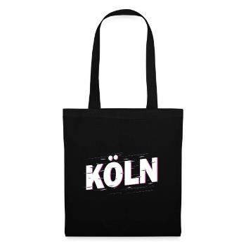 Cologne Allemagne City Font Accueil Amour - Sac en tissu - noir - Devant
