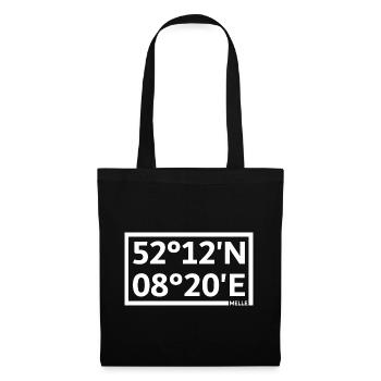 Melle coordinates - Tote Bag - black - Front