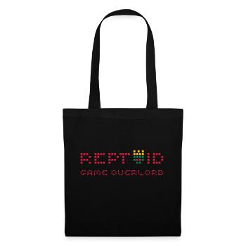 Reptiliens Jeu réel - Sac en tissu - noir - Devant