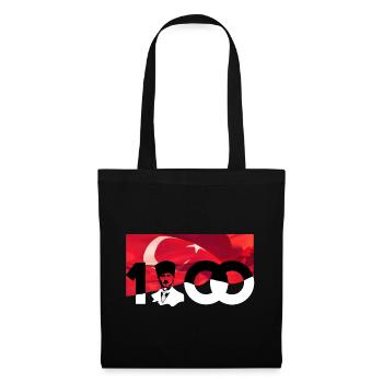 Cumhuriyet 100 Mustafa Kemal Atatürk Turquie - Sac en tissu - noir - Devant