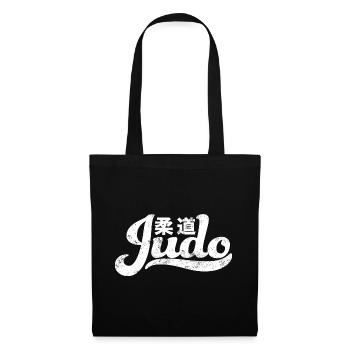 Judo - Stoffbeutel - Schwarz - Vorne