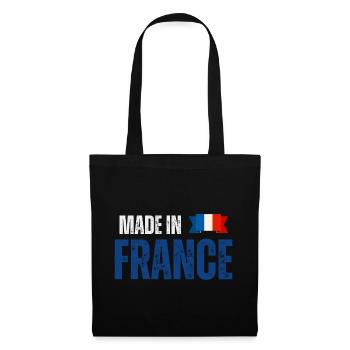 Made in France, French pride - Tote Bag - black - Front